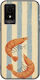 Husă Salt & Stripe Collection Tide TCL 501 Neagră TPU Silicon