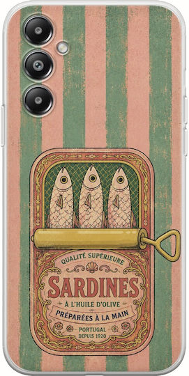 Калъф Salt & Stripe Collection Tin Samsung Galaxy M35 5g Гъвкав TPU Прозрачен Силикон