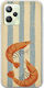 Husă Salt & Stripe Collection Tide Realme Narzo 50a Prime TPU Flexibil Silicon Transparent