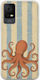 Salt & Stripe Collection Drift Tcl 408 Flexible TPU Transparent Silicone Case