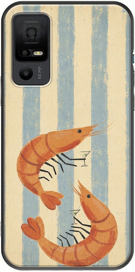 Handyhülle Salt & Stripe Collection Tide Tcl 40 Nxtpaper 5g Schwarz Tpu Schwarz Silikon