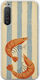 Husă Salt & Stripe Collection Tide Sony Xperia 5 Flexible TPU Transparentă Silicon