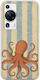 Θήκη Salt & Stripe Collection Drift Huawei P60 Flexible Tpu Διάφανη Σιλικόνη