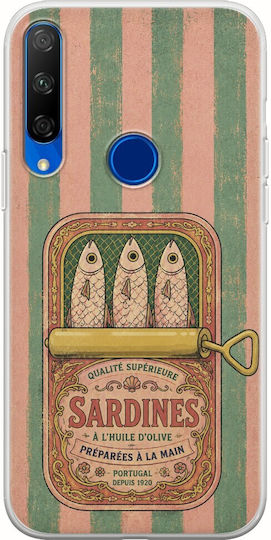 Salt & Stripe Collection Tin Huawei Honor 9X Flexible TPU Transparent Silicone Case