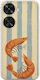Калъф Salt & Stripe Collection Tide Huawei Nova 12 Se Гъвкав TPU Прозрачен Силикон