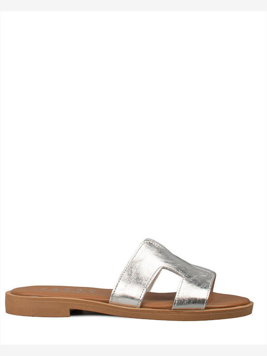 Women's Flat Sandals Silver