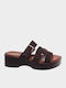 Women's Flat Sandals Brown