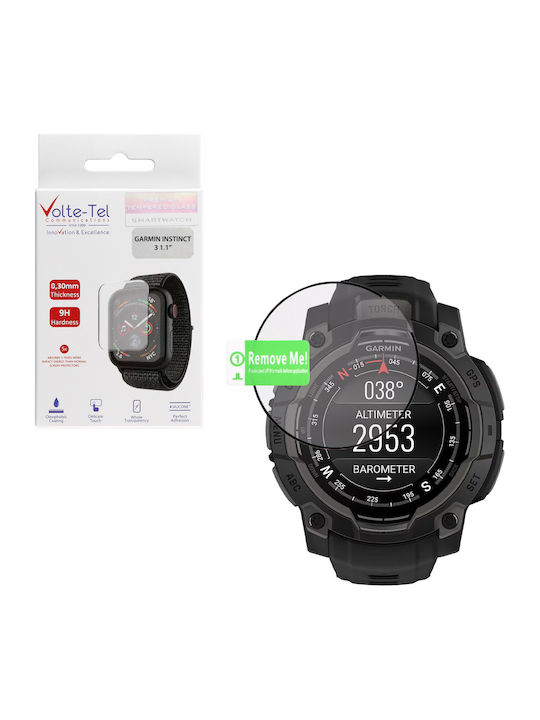 Volte-Tel Gehärtetes Glas Für Garmin Instinct 3 50 mm 1 Stück