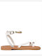 Women's Flat Sandals White VENUS-61161 White