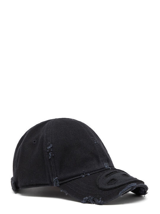 Diesel Oval D Jeans Καπελο Black Diesel Oval D Jeans Καπελο Black