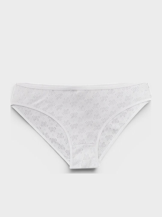 Βαμβακερά Γυναικεία Slip MultiPack Λευκά