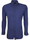 Long Sleeve Blue Shirt