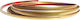 Decorative Matte Gold Flexible Molding 12mm Gold Self-adhesive Strips 5 Meters
