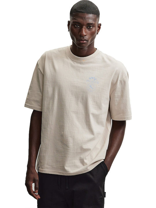 T-shirt Μπεζ