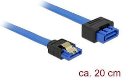 DeLock - Cable 20cm Μπλε