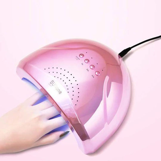 Professional Nail Curing Lamp UV / LED 48W Pink