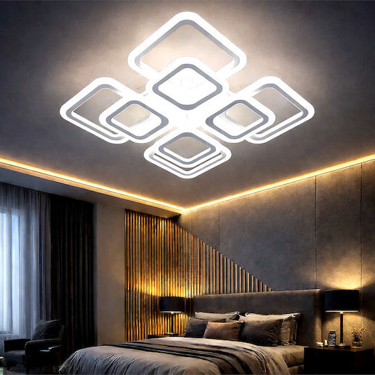Lightplanet Πλαφονιέρα Οροφής με Ενσωματωμένο LED και Τηλεχειριστήριο