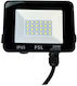 Jiju Proiector LED 20W Alb Rece 6500K