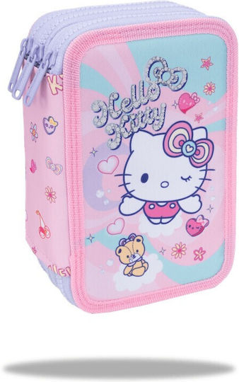 Coolpack Jumper 3 Κασετίνα Γεμάτη Ροζ