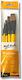 Set of Acrylic Painting Brushes Mont Marte Gallery Series 5 Pieces