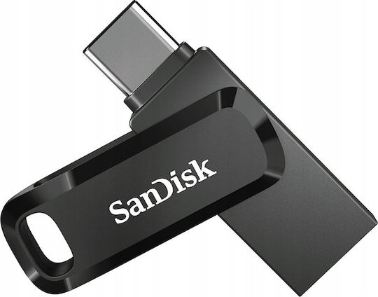 Sandisk Ultra Dual Drive Go 2TB USB 3.2 Stick με σύνδεση USB-C Μαύρο