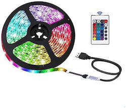 Αδιάβροχη Ταινία LED 5V Τηλεόρασης RGB 5m