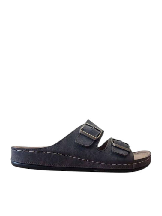 Herrensandalen in Schwarz Farbe
