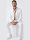 Summer Men’s Suit Jacket White