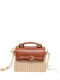 Straw Women's Clutch Brown