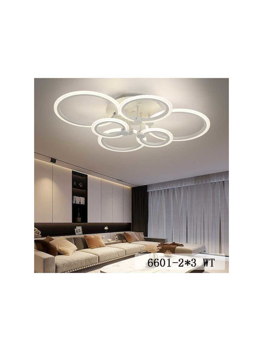 Jiju Plafonieră de Tavan cu LED Integrat și Telecomandă
