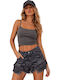 Damen-Shorts - Bermudas Grau