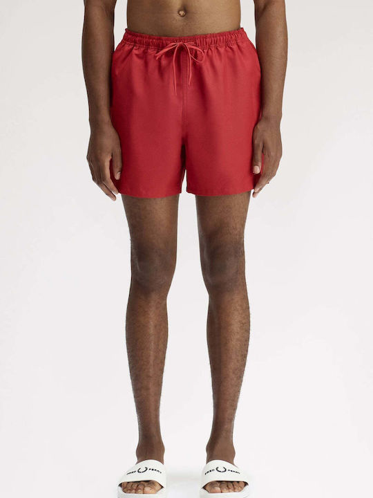 Fred Perry Men's Swimwear Shorts Red