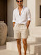 Herren Shorts Beiges