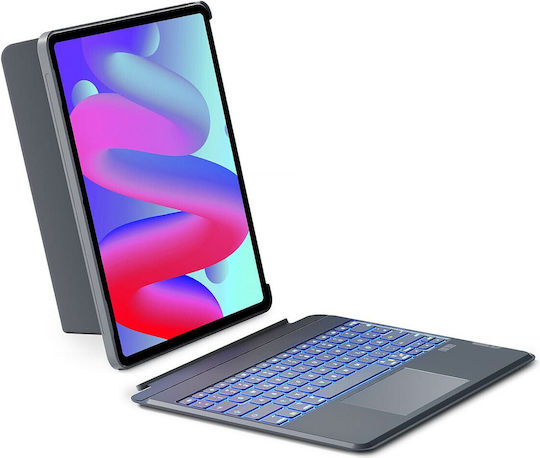 Inateck KB04118 Flip Cover mit Tastatur in Grau (iPad Pro 2025 13")