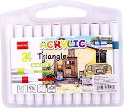 Zeichenstifte Set 24 Mehrfarbige Farben
