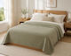 Hotel Blanket Double Pique Grey 230x250cm 6 Pieces