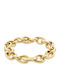 Calvin Klein Women's Chain Bracelet from Gold Plated Steel