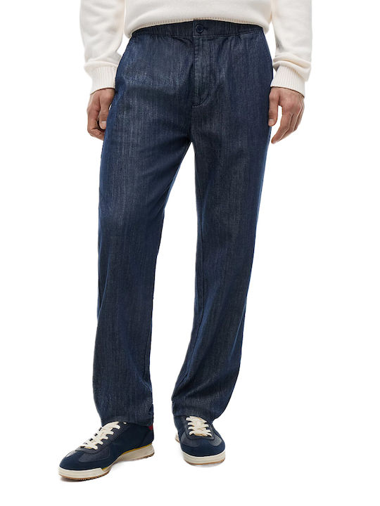 Tommy Hilfiger Pantaloni Jeans Pentru Bărbați Cu Croială Slim Albastru