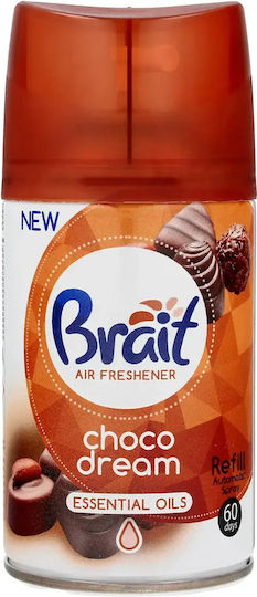 Brait Essential Oils Nachfüllung Automatisches Raumduft Choco Dream 250ml