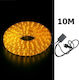 Christmas Tube Light Yellow with Programs and Remote Control
