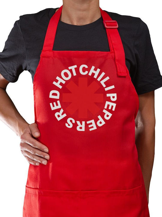 Koupakoupa Red Hot Chili Peppers Кърпа За Кухня Червена 22x40см KP_4509_apron-red