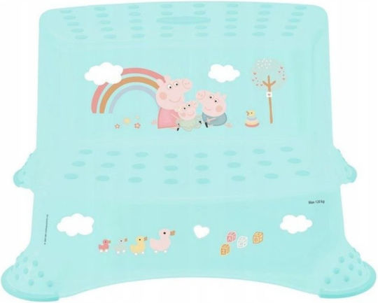 Keeeper Peppa Pig 2-step Non-slip Kids Stool 40 X 37 X 21 Cm Green