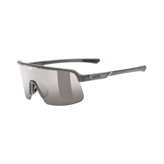 Uvex Cycling Glasses And Dark Mirror Lenses