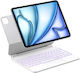 Inateck KB09119 Back Cover with Keyboard in German White (iPad 2025 11" / iPad Air 11" 2024/2025/2026 / iPad Pro 2018 11" / iPad Pro 2020 11" / iPad Pro 2021 11" / iPad Pro 2022 11'')