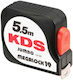 KDS Jumbo Лента за измерване 19mm x 5.5m