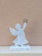 Noeled Ingeras Din Lemn Decorativ Stea 25x15cm