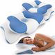 Linomag Възглавница с Memory Foam 40x65x14.5cm в Бял цвят