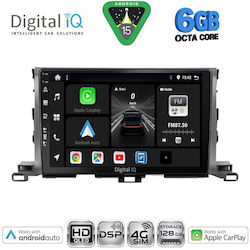 Digital IQ Car Audio System for Toyota Highlander 2014-2019 with Bluetooth USB & GPS