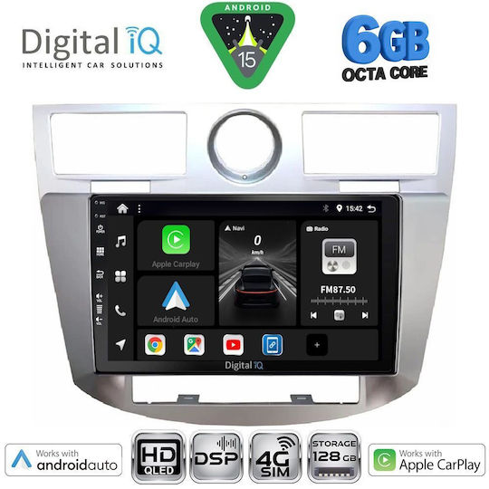 Digital IQ Car Audio System Chrysler Sebring 2008-2010 Bluetooth USB WiFi GPS Apple CarPlay Android Auto with 9" Touch Screen
