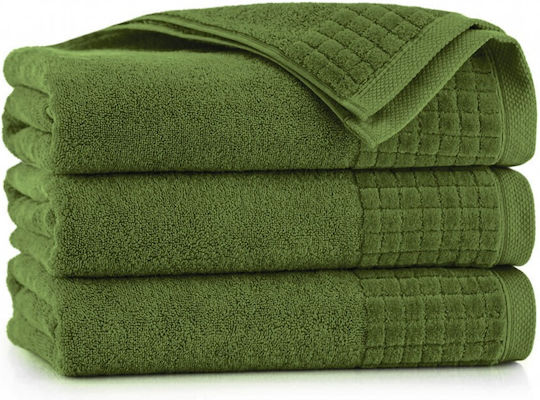 Zwoltex Prosop De Corp 70x140cm Verde Închis Greutate 500gr/m²